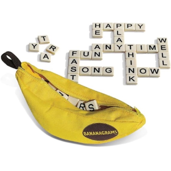 Banana Republic Yellow Word Game Set - Picture 1 of 3